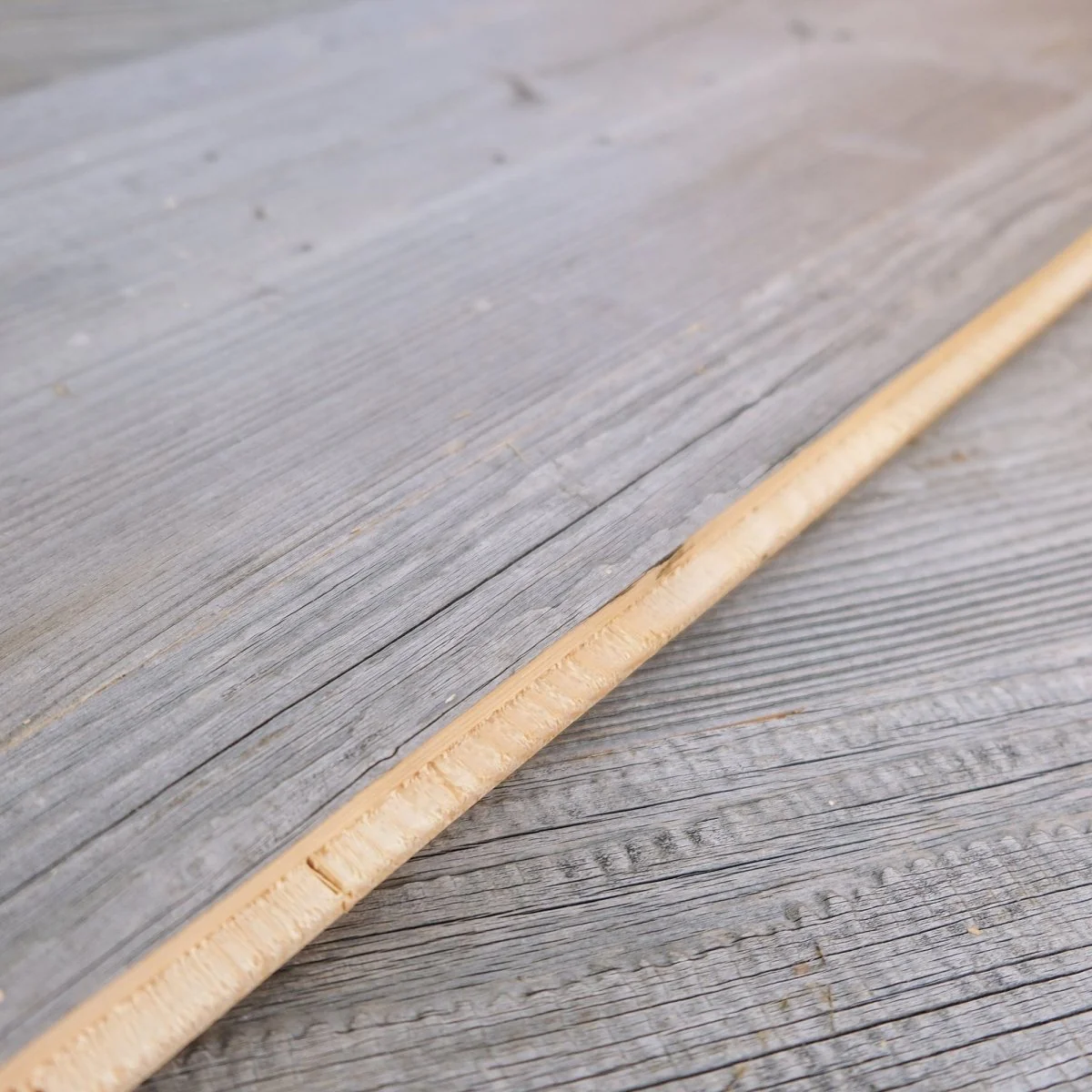 Wand- & Deckenverkleidung Altholz Fixformat mit Nut & Feder - silber - Image 4