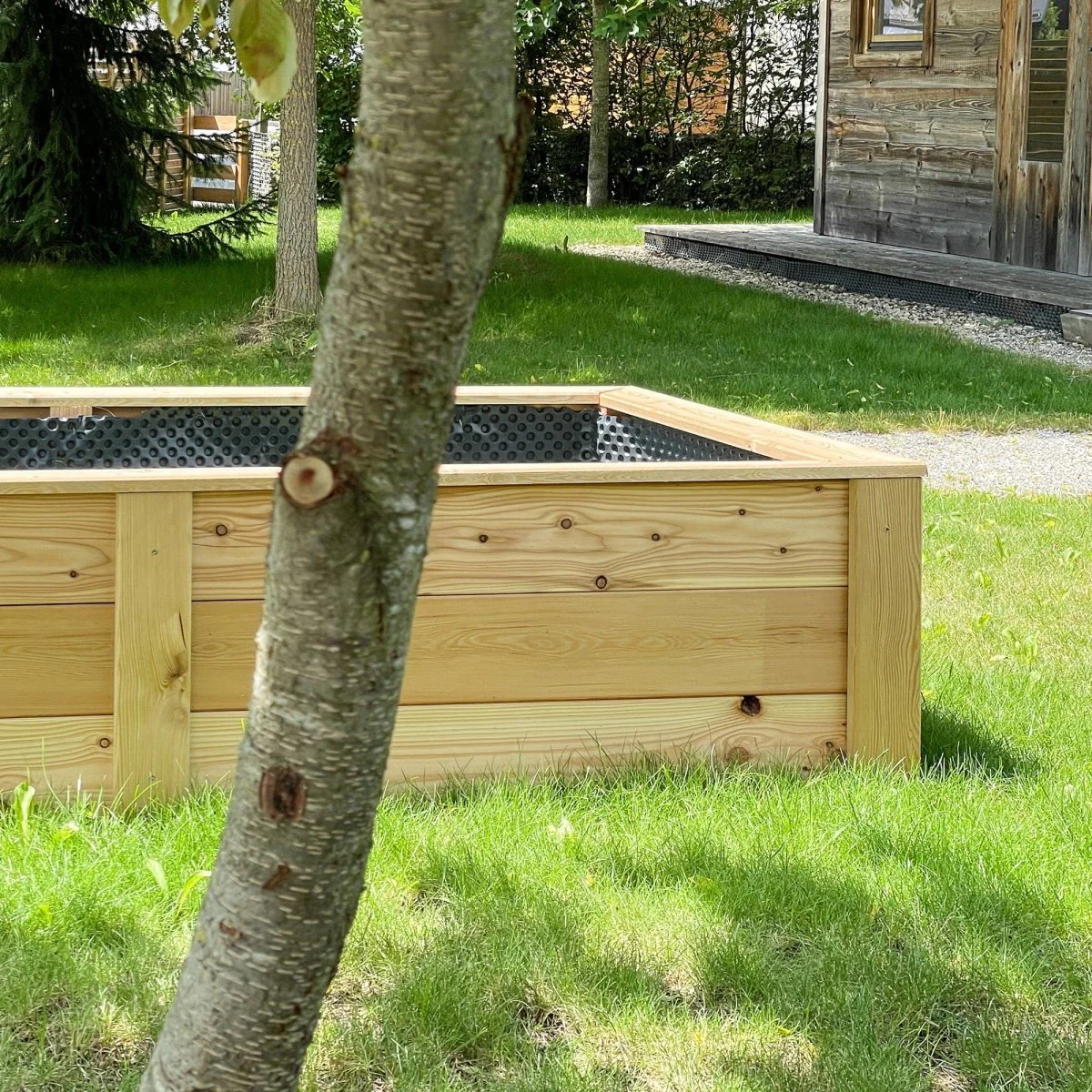 Hochbeet Lärche Praktiker Mini - Bausatz - Image 4