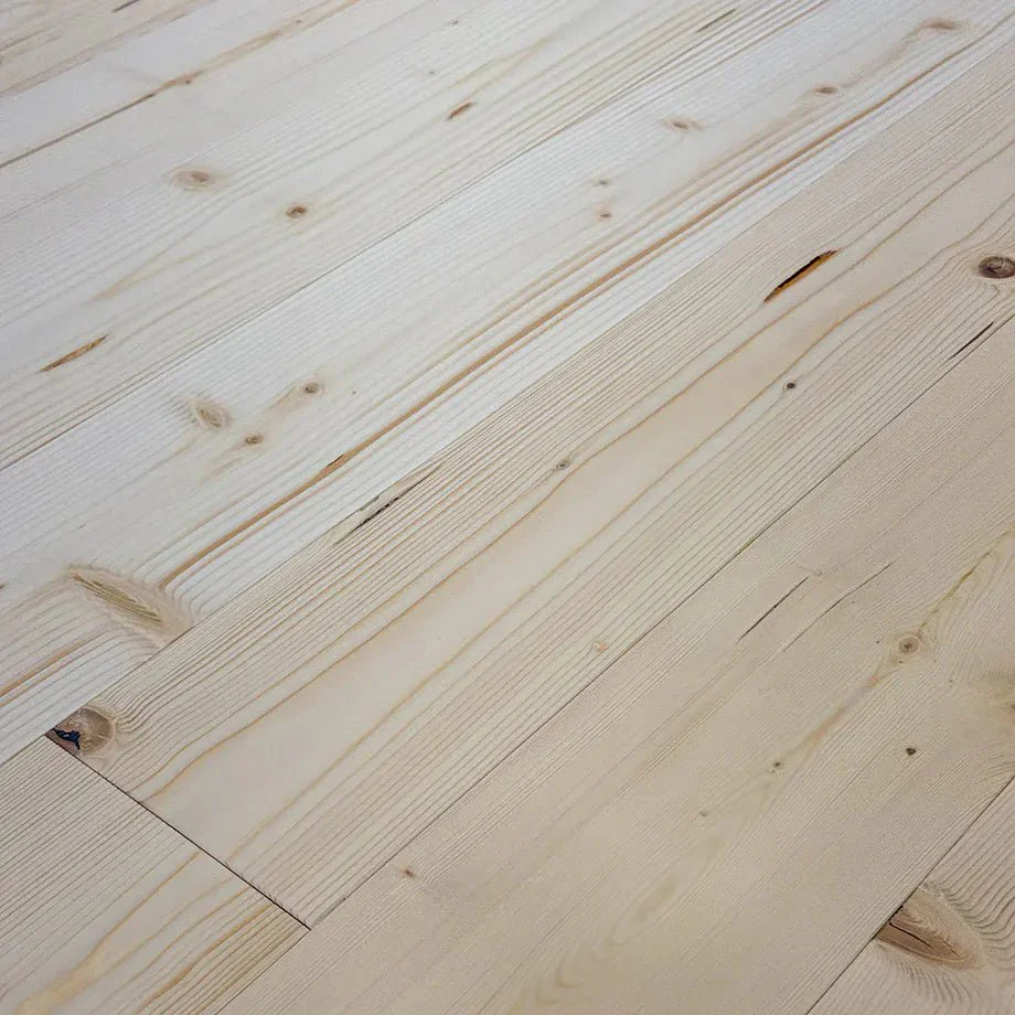 Fußboden Fichte Mezzo massiv, soft white wohnfertig geölt - Image 3