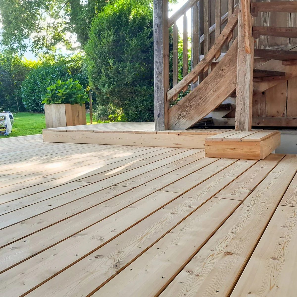 Terrassendiele Lärche glatt - Klassiker 24mm - Image 5