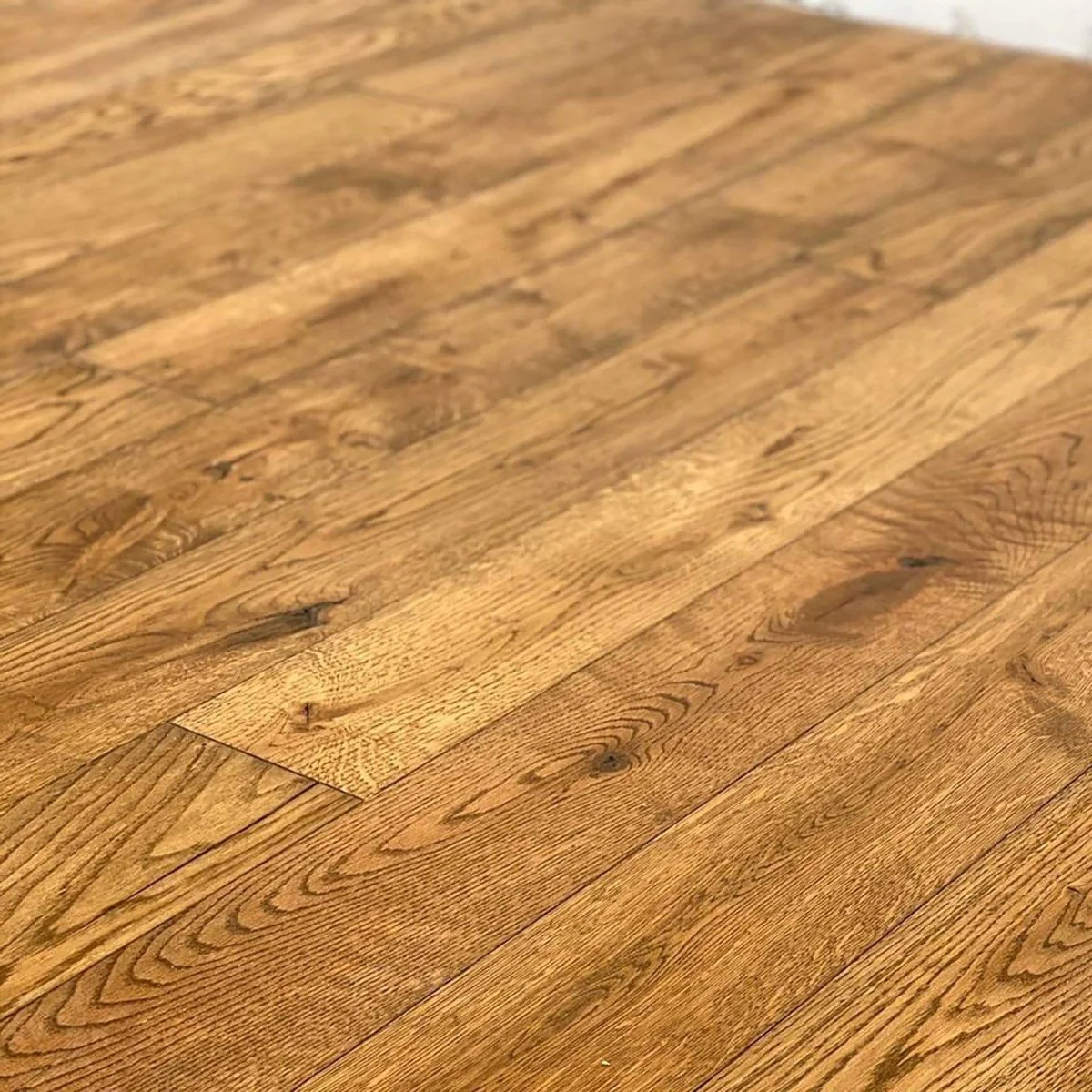 Reste Rampe - Holz Fußboden Eiche Blackwashed (2.Wahl) massiv, wohnfertig geölt - Image 6