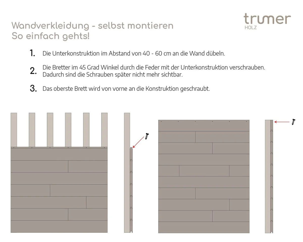 Reste Rampe - Eiche gehackt (fallende Längen) - Image 4