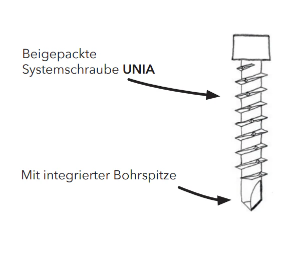 Fassadenverbinder Tiga Alu/Zink - Image 3