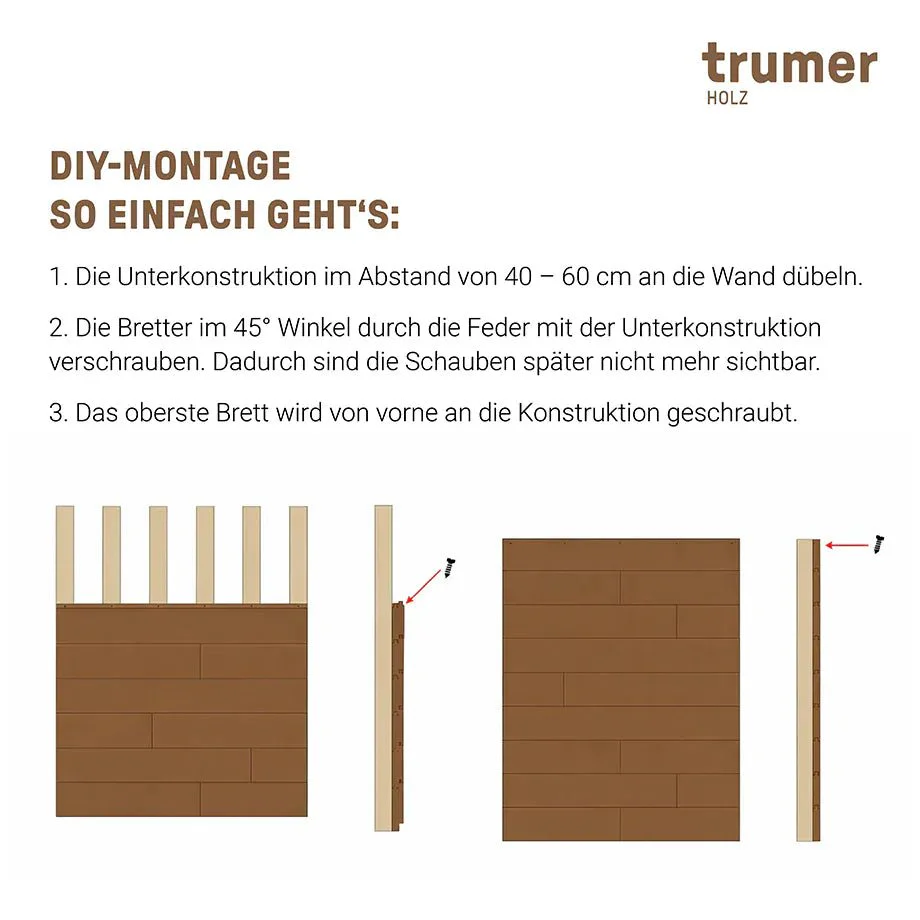 Wand - & Deckenverkleidung Lärche gehackt - Image 6